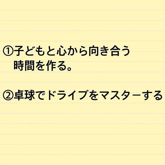 新年の目標